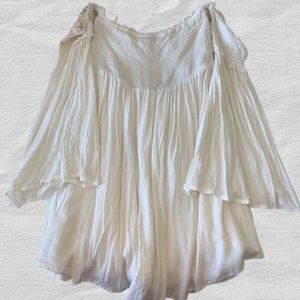 Urban Outfitters Off the shoulder flowy dress